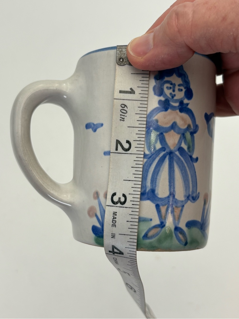 Vintage Hand-Painted “Susan”  Farm Girl Mug by MA Hadley - Picture 9 of 9
